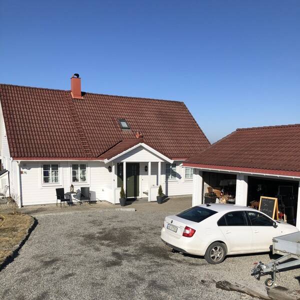 Hus - Enebolig Moss, nordre bydel.  Hus - Enebolig Moss, nordre bydel.