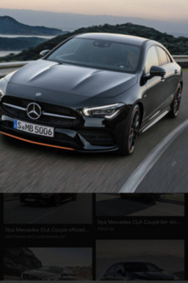 Fordon - Min Mercedes CLA 