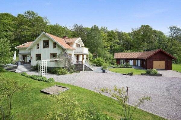 Hus - Villa med stor tomt i Göteborg. 