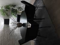 Bord/stolar design samt golvlampa Bord/stolar design samt golvlampa