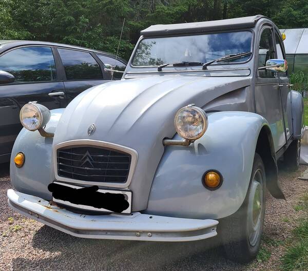 Fordon - Citron 2cv 1969