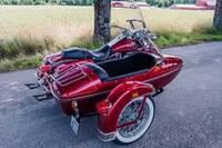 Harley-Davidson Road King -98 med sidvag Harley-Davidson Road King -98 med sidvag