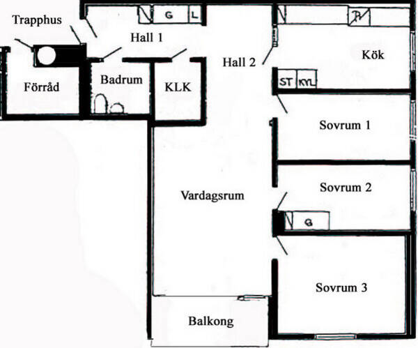 Lgenhet - Lgenhet i Huddinge centrum