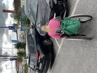 Toyota Auris svart bil. 