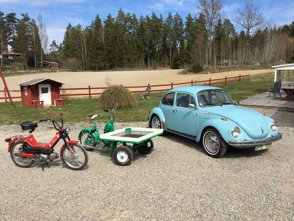 Fordon - Bubbla, Flakmoped, Puch Maxi