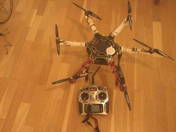 Fordon -  dji f550 flame wheel