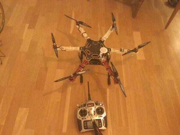 Rekvista -  dji f550 flame wheel