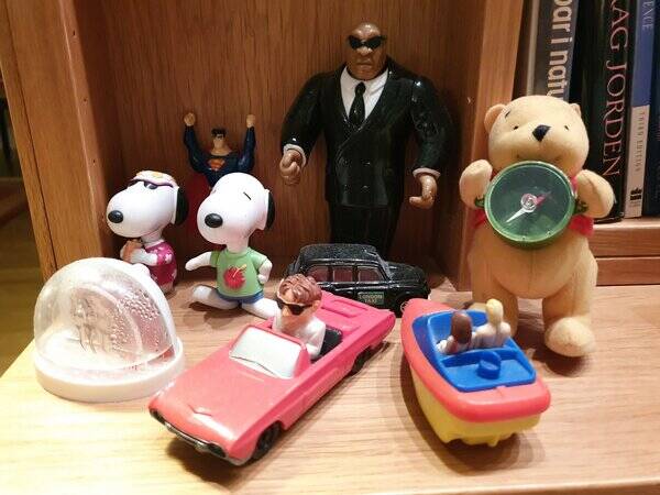 Rekvista - MC donalds figurer 