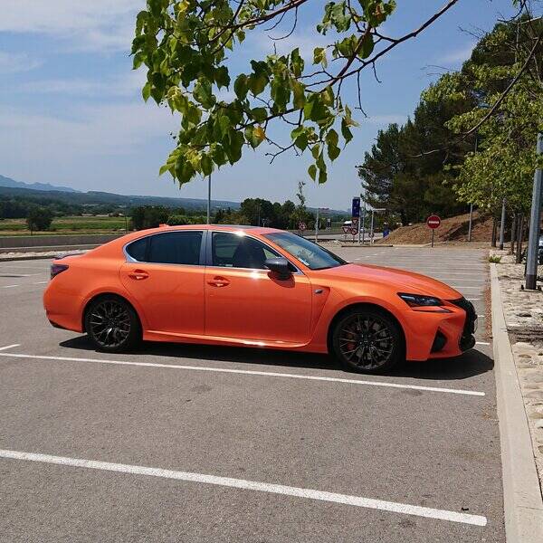 Fordon - Lexus GS F (Orange)