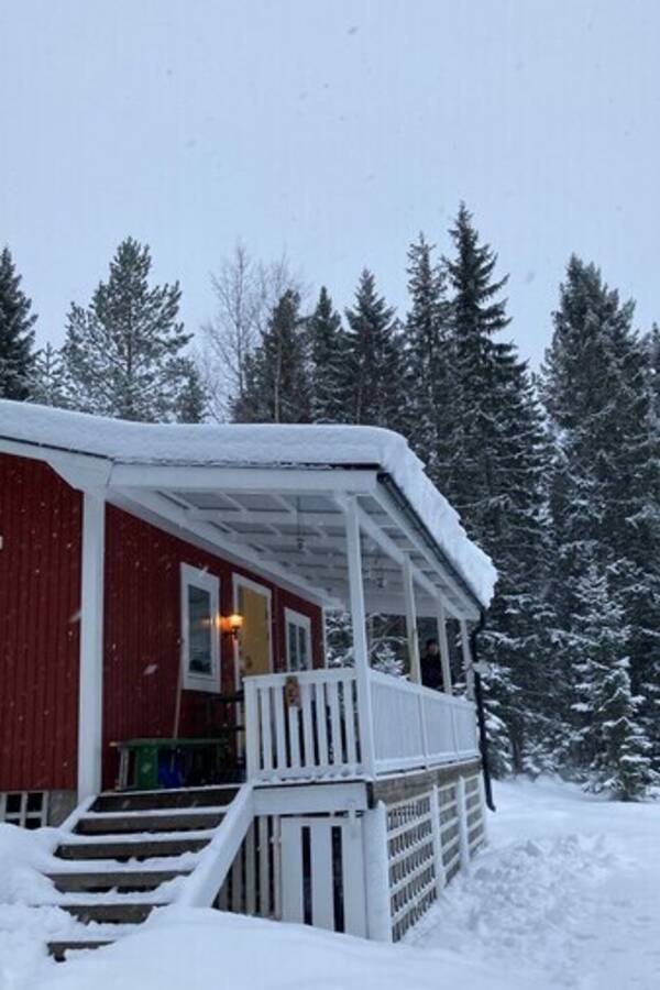 Rekvista - Vinterbild  p min sommarstuga. 