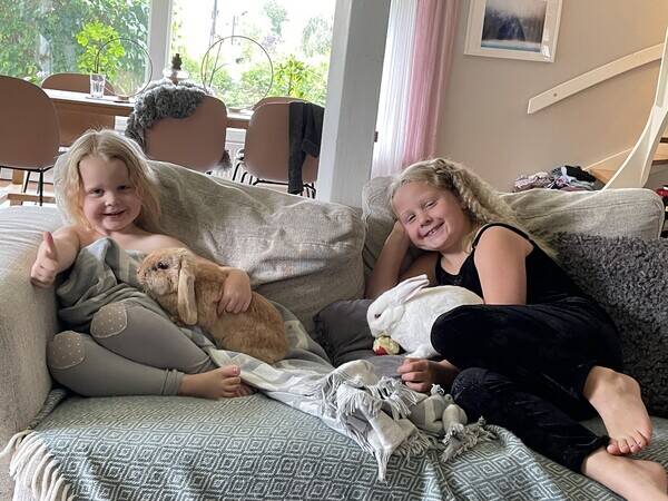 Övrigt - Kaninerna Pelle och Tosca 