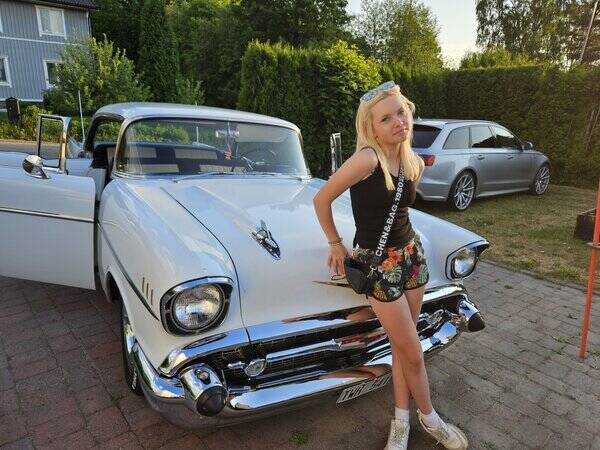 Fordon - Chevrolet Bel Air -57