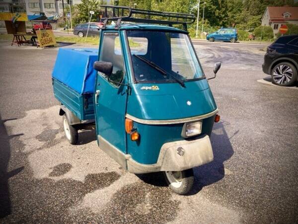 Fordon - Piaggio Ape50, Stockholm