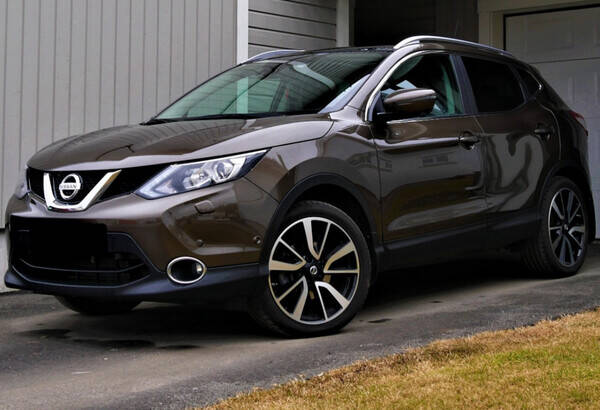 Kjøretøy - Nissan Qasqai 2015, Brun Kjøretøy - Nissan Qasqai 2015, Brun