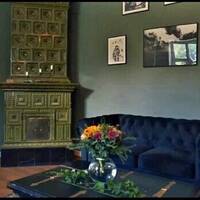 Sammetssoffa Sammetssoffa