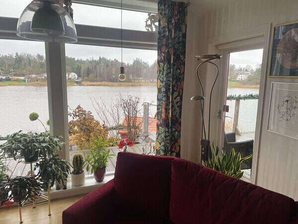 Hus - Bilder  p vardagsrum och badrum