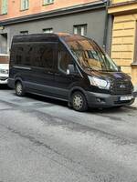 Stor svart Ford transit Stor svart Ford transit