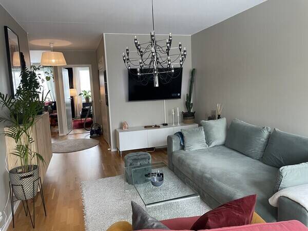 Lgenhet - Vardagsrum i lgenhet 