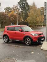 Kia soul - röd Kia soul - röd