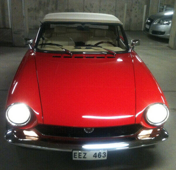 Fordon - Fiat 124 Sport Spider 1969