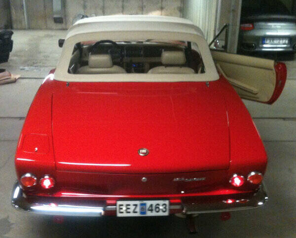 Fordon - Fiat 124 Sport Spider 1969