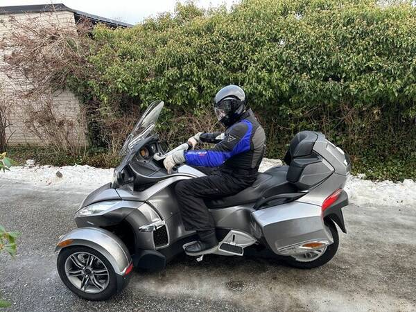 Rekvista -  CanAm Spyder 3-hjulig motorcykel Rekvista -  CanAm Spyder 3-hjulig motorcykel