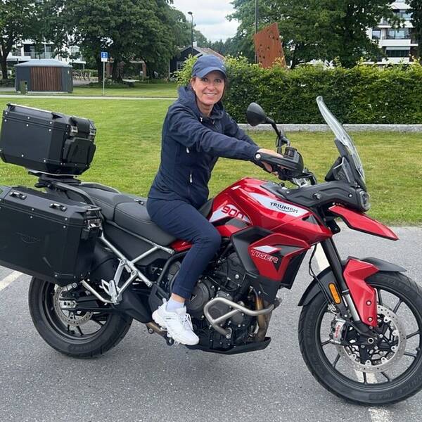 Kjøretøy - Triumph Tiger low 900 Kjøretøy - Triumph Tiger low 900