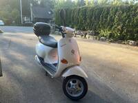 Vespa moped