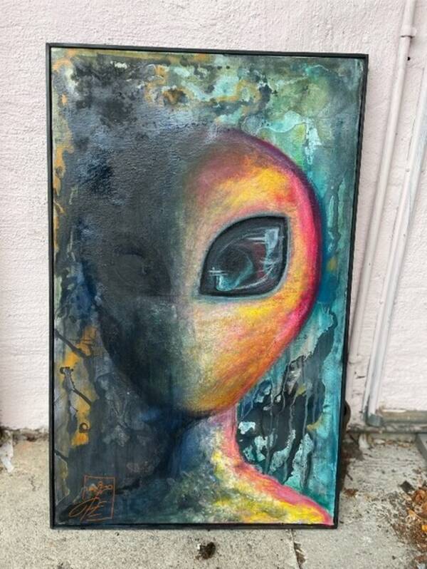 Revisitter - Maleri 100x50 Revisitter - Maleri 100x50