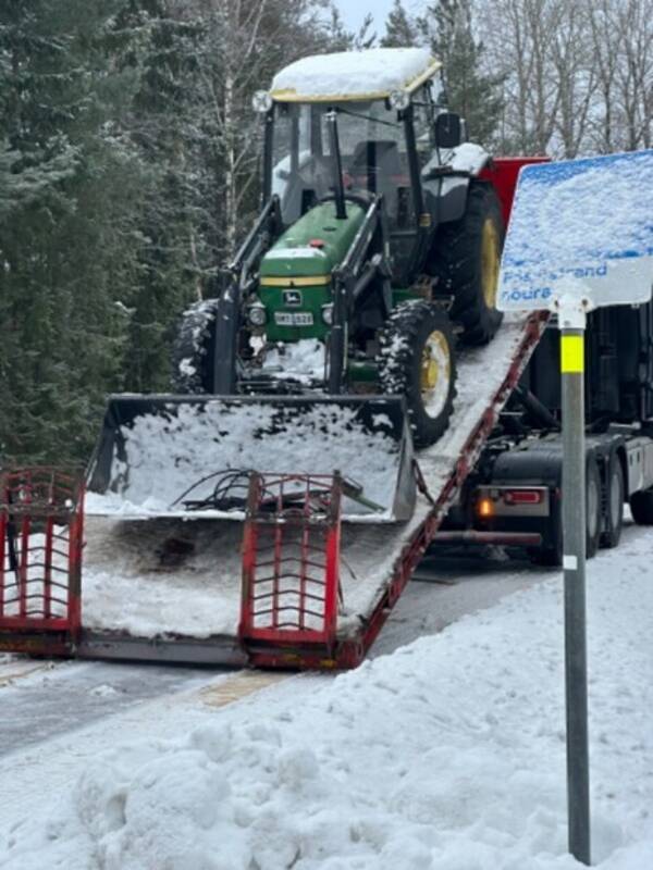 Fordon - John Deere traktor