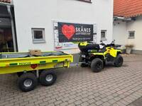 Atv med vagn Atv med vagn