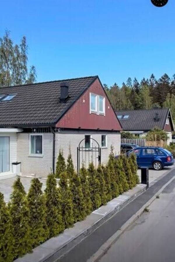 Hus - Villa med trdgrd 