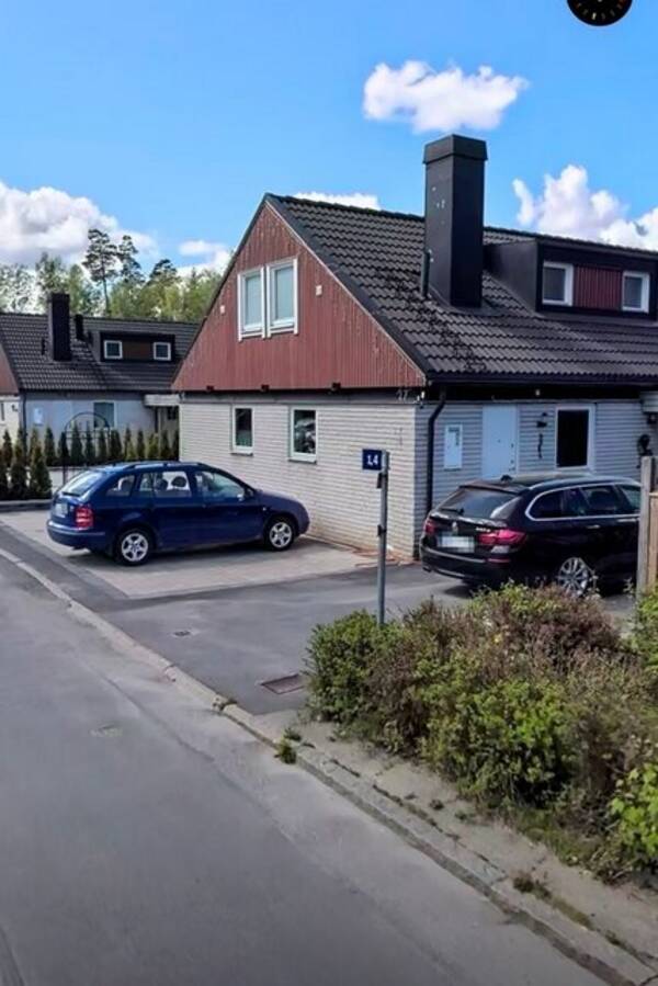 Hus - Villa med trdgrd 