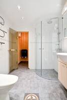 Badrum med bastu Badrum med bastu