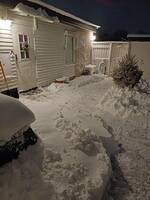 Radhuset i snö Radhuset i snö