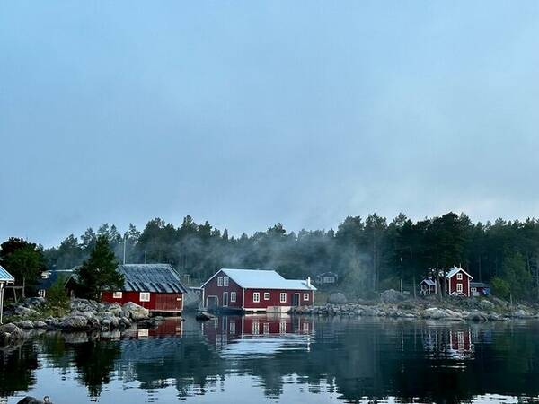 Sommarstuga - Sommarstugan i Hudiksvalls skrgrd. 