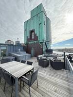 Etagevåning med stor takterass. Etagevåning med stor takterass.