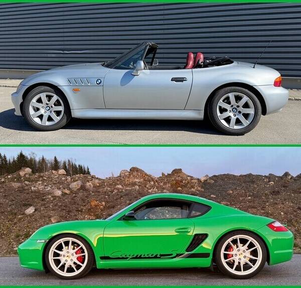 Kjøretøy - BMW og PORSCHE Kjøretøy - BMW og PORSCHE