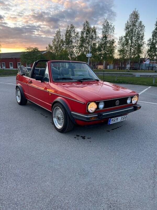 Fordon - Vw golf cabriolet -86