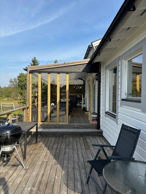 Sommarstuga - Utsikt frn sommarstuga 