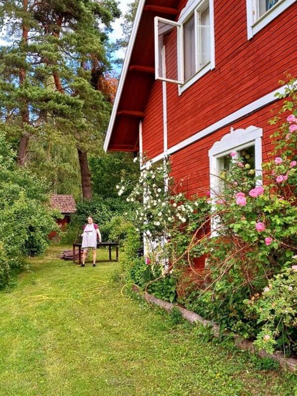 Sommarstuga - stor sekelskiftes  skogsarbetarbostad