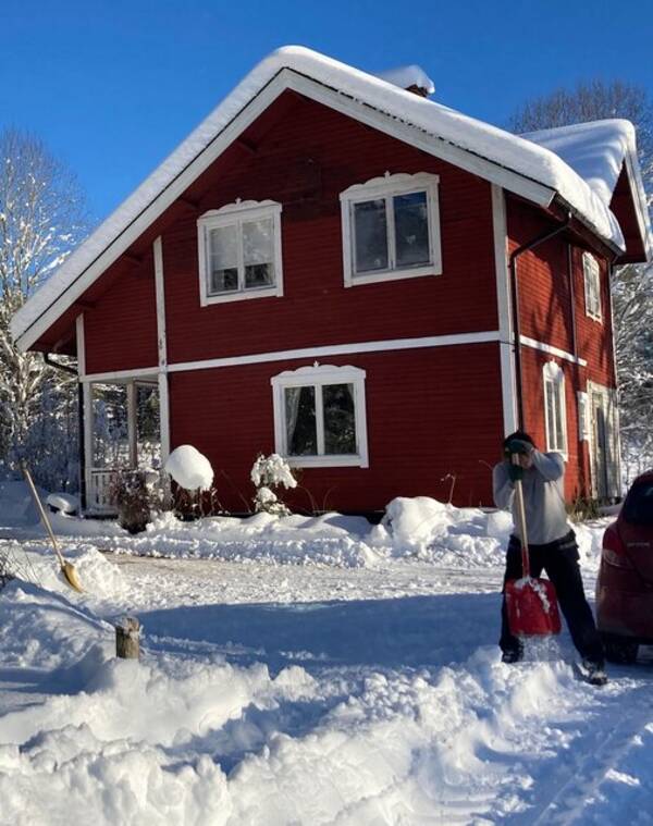 Sommarstuga - stor sekelskiftes  skogsarbetarbostad