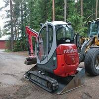 Minigrävare  Minigrävare