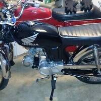 Honda ss50 en av mina mopeder