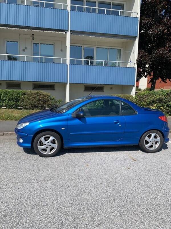 Fordon - Peugeot 206 CC cab 