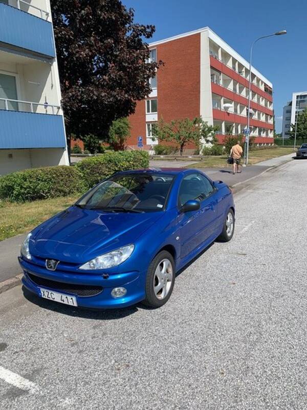 Fordon - Peugeot 206 CC cab 