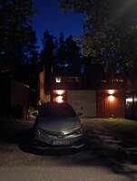 Huset på kvällen Huset på kvällen