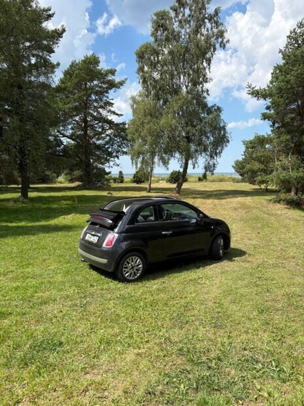 Fordon - Fiat 500 cabriolet 