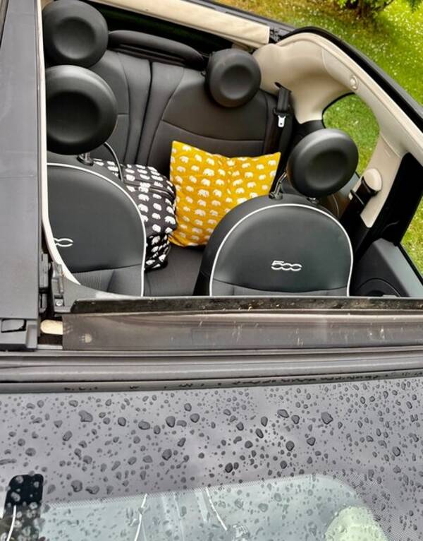 Fordon - Fiat 500 cabriolet 