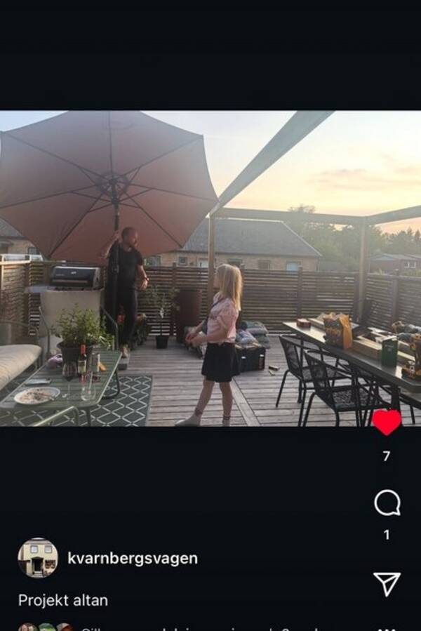 Hus - Radhus p tre vningar. 